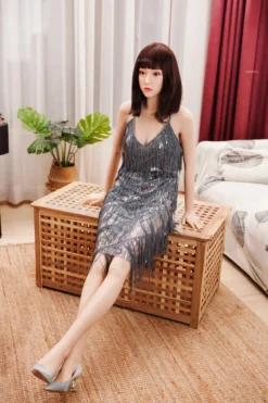 kf H40277828942a4f2ba2ab6d6fb657c25ca Newest Silicone Doll 168cm Sex Doll Sexy Breast Real Ass Mature Body Hot Beauty Pussy Vagina