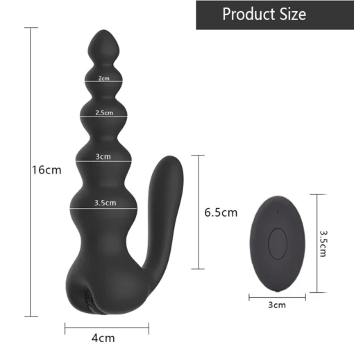 kf H5b4d5f895e9c40218333a00e32f4151fL Wireless Remote Control Anus Vibrator Male Prostate Massager Anal Plug Dildo Stimulator Sex Toys For Men