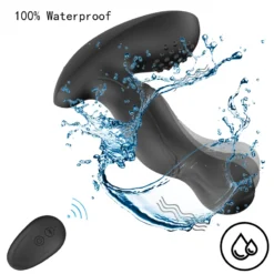 kf H9ff1691e9c8c44f4ae4967f1bfad807fg Prostate Massager Wireless Remote Control Anal Plug Masturbator Finger Push Stimulator Anus Vibrator For Adult Men