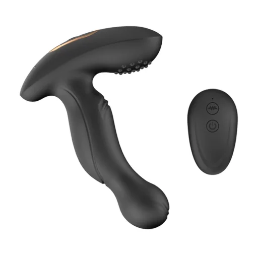 kf Had282d54c9164cb2bd3fa818601480018 Prostate Massager Wireless Remote Control Anal Plug Masturbator Finger Push Stimulator Anus Vibrator For Adult Men