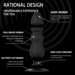 kf Hb05358da06ba4752999466bee76f96afL Prostate Massager Wireless Remote Control Butt Plug Anal Sex Vibrator Dildo Stimulator For Men Adult Sex