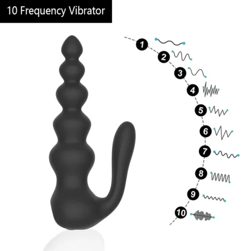 kf Hf873ca1393254def9aec25aef13ef3c0y Wireless Remote Control Anus Vibrator Male Prostate Massager Anal Plug Dildo Stimulator Sex Toys For Men