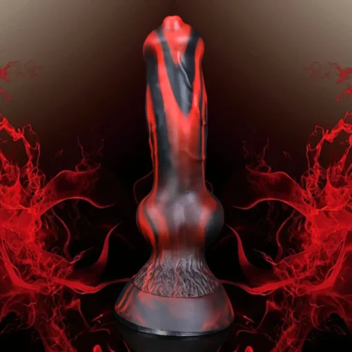 kf S0284430c4bbb486e827b90c0d3afc5e0G Dog Dildo Anal Plug Prostate Massage Gay Anal Anal Sex Tools Adult Sexual Stimulation Big Dog scaled