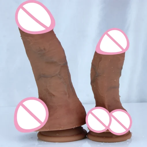 kf S11064fbed1704e77943b1b2710366b96f Realistic Huge Dildo With Strong Suction Fantasy Anal Massage Butt Plug Vaginal Stimulate Large Penis Female