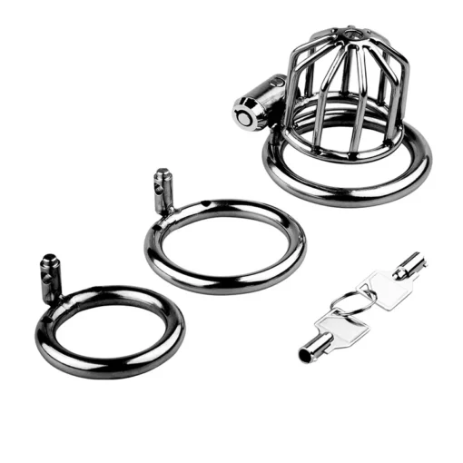 kf S13c4e95d352846ef9d0c8f698daed9637 Man Metal Chastity Lock Bound to Prevent Cheating Penis Cage Wear it Outside Cock Cage with