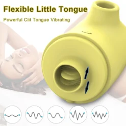 kf S143f1da446354704965f13ed7abc15e6L Pussy Licking Toy Clitoris Sucker 2 in 1 Oral Tongue Clitoris Stimulator Nipple Clit Sucker Vibrator