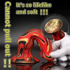kf S15a1a744bcd44acfab3b6b85719ecf8cd New Silicone Animal Dildo Dog Fox Wolf Penis Not Ejaculation Realistic Dildos Sucker Anal Plug Sexy