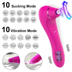 kf S1ad1239b2a774e70bc2bb52f634aaad8n Sucking G Spot Vibrator Sex Toys for Woman Adults 18 Clit Sucker Nipple Clitoris Stimulator Dildo