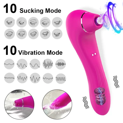 kf S1ad1239b2a774e70bc2bb52f634aaad8n Sucking G Spot Vibrator Sex Toys for Woman Adults 18 Clit Sucker Nipple Clitoris Stimulator Dildo