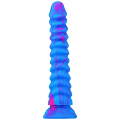 kf S1bd4f1c2816e4350b00ff9bb9f7824e89 Soft Silicone Monster Dragon Scale Mixed Color Dildo Adult Sex Toys Anal Plug Masturbate Anus Stimulate