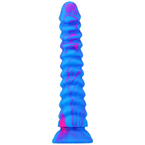 kf S1bd4f1c2816e4350b00ff9bb9f7824e89 Soft Silicone Monster Dragon Scale Mixed Color Dildo Adult Sex Toys Anal Plug Masturbate Anus Stimulate