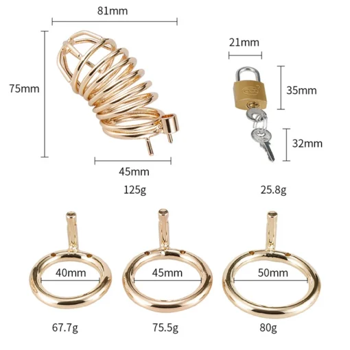 kf S1f1c66992753434996de78041ae38977k Man Metal Chastity Cage with 3 Snap Rings Stainless Steel Penis Restriction Anti Cheating Urethra Lock