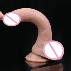kf S22d5dc09345c4c7e8ba4ebf374d3f11aM Realistic Penis Soft Sexy Huge Dildo Female Masturbator Silicone Suction Cup Big Dick Dildos Adult Sex scaled