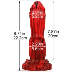 kf S24399d868d494f5f8410c2a57bb8a092b Dragon Monster Dildo Women Men Huge Butt Plug Liquid Silicone Anal Plug Prostate Massager Thick Adult