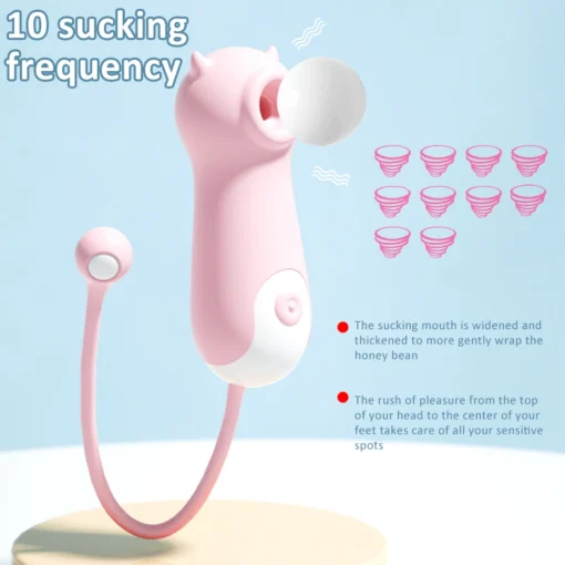kf S24a36b2e4f754661848d1ae9bfbfa1baY Clit Sucker Sucking Vibrator Female Clitoris Vacuum Stimulator Nipple Vagina Sex Toys for Adults 18 Women