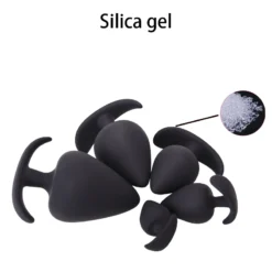 kf S24e1eb9867734843b0835995efc0a0aeS 5 Sizes Anal Plug Trainer Dildo Massage Prostate Stimulator For Men Women Butt Plugs Sex Toys