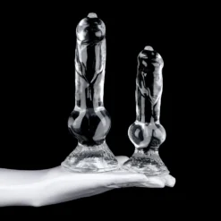 kf S265085afe47440e7a60b5d207e9aaa97o Soft Jelly Dildo Realistic Animal Penis With Suction Cup Big Dog Dick Anal Plug Adults Female