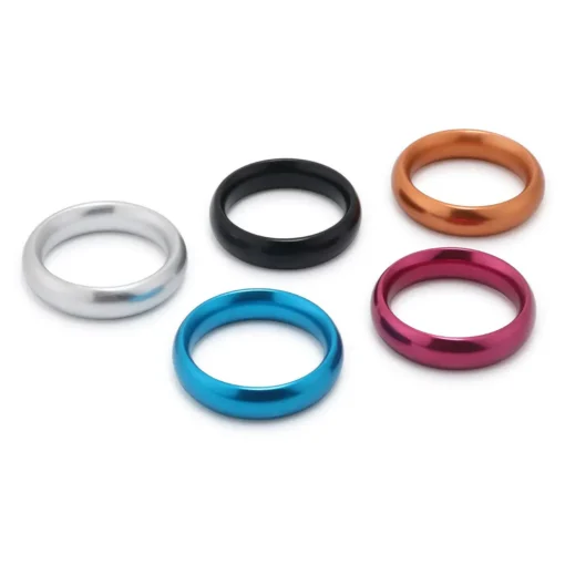 kf S2a2b692850b542b1a738c579d004ec3cr Men s Metal Penis Scrotal Restraints SM Adult Male Cock Ring Circumcision Blocker Ejaculation Delay Sextoys