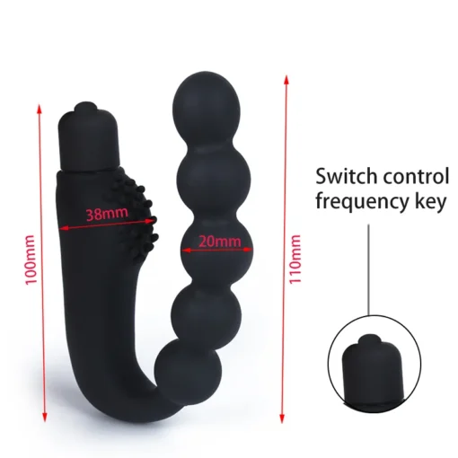 kf S313d676bcec64ca6acb7d3292e2d8379i Prostate Massager Dildo Realistic Penis Strong Stimulation G Spot Clit Anal Vibrator Lesbian Gay Butt Plug