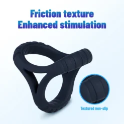 kf S377d2b4f2c9d4b8f9ccee036a8ce2bf5q Liquid Silicone Men s Cock Erection Ring Adult Scrotal Ejaculation Delay Restraints Man Penis Headers Sex