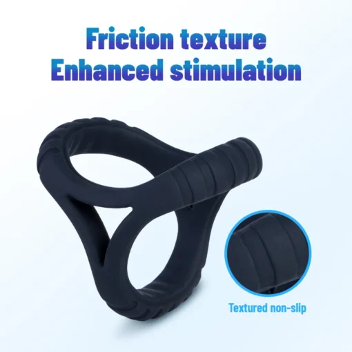 kf S377d2b4f2c9d4b8f9ccee036a8ce2bf5q Liquid Silicone Men s Cock Erection Ring Adult Scrotal Ejaculation Delay Restraints Man Penis Headers Sex