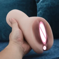 kf S38b10c7c467e42008ed9925f240b9dbeq 2022 New Real Pussy Vagina Sex Doll For Men Masturbator For Man Vagina Dual Channels Masturbator