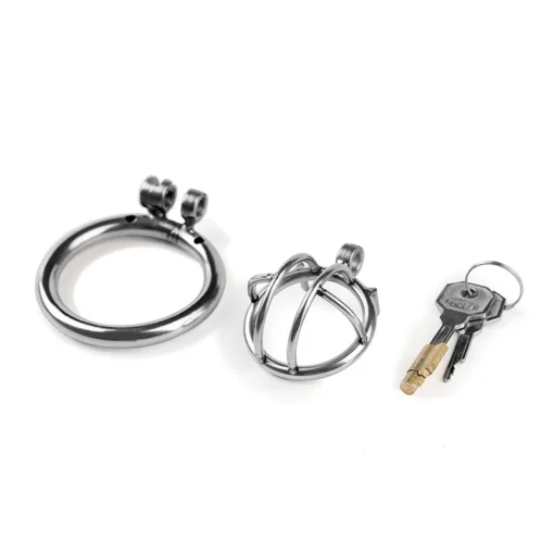 kf S3ccf8ef0bd4f4b6bb2d653d1020e66867 Metal Stainless Steel Chastity Lock Male SM Sex Devices Supplies Adult Penis Lock Bound to Prevent