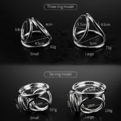 kf S3d23fa86f3774b0c807b60b663574510j Metal Cock Ring Men Ejaculation Delay Sex Training Supplies Aids Adult Couple Scrotal Restraint Masturbation Locking