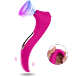 kf S3eee94da0f014ed891a2aca84c4f3ffeh Powerful Sucking Dildo Vibrator Female Clit Clitoris Sucker Vacuum Stimulator G Spot Vibrating Adults Goods Sex