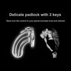 kf S42a7745a3cc240d98e5e72e6dcc323c0H BDSM Sex Toys Men Metal with 3 Snap Ring Urethra Chastity Lock Penis Bondage Adult Chastity