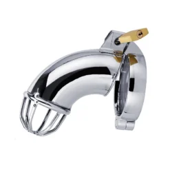 kf S42c1b974dc8b4541aa42d5dabe81b2552 BDSM Sex Toys Men Metal Urethra Chastity Lock Penis Bondage Adult Chastity Cage Cock with 3