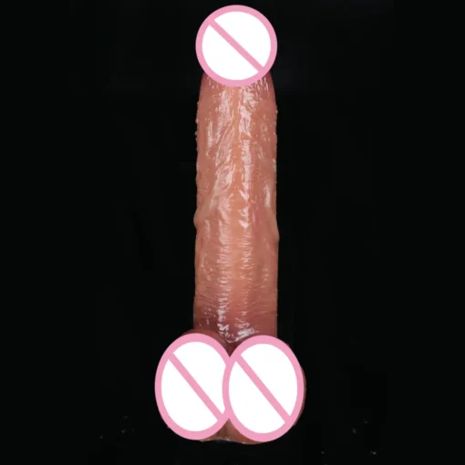 kf S4b4da4814c4f4bb693e8fb349cdecd32t Soft Silicone Dildo Sex Toys For Woman With Suction Cup G Spot Stimulator Long Penis Realistic scaled