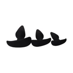 kf S4ea91db11cac4fb7bd34c67b7c330378K Prostate Massager 3 Different Size Silicone Plugs Anal Butt Plug Anal Dilation Trainer Adult Games Sex