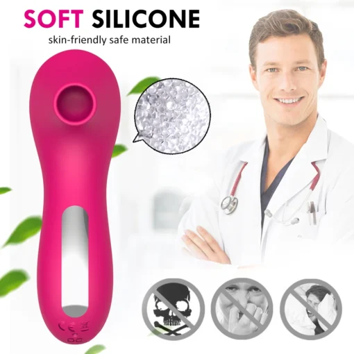kf S5004e1301b2c4c96be09be1e6fc32d78e Clit Sucker Vagina Sucking Vibrator Female Clitoris Vacuum Stimulator Nipple Sexy Toys for Adults 18 Women
