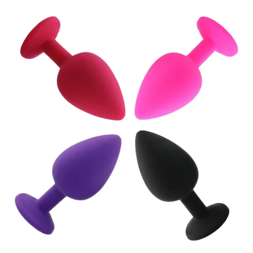 kf S554b2632d17842da8c0d483605d20c233 Silicone Butt Plug Butt Anal Plug 3 Size Butt Plug Male and Female Anal Trainer Adult