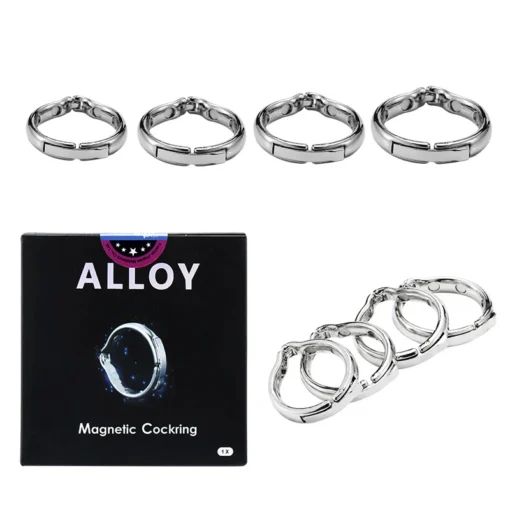 kf S55b3aa8d89ce40b98deaa02919a880048 Adjustable Metal Cock Circumcision Blocker Ring Glans Penis Ejaculation Delay Training Semen Lock Ring Adult Sex