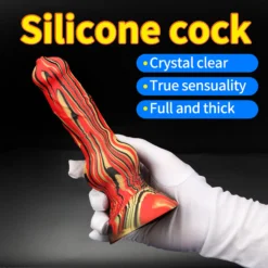 kf S5eeb7f154d074e46b3e7512638c76f7f0 New Silicone Animal Dildo Dog Fox Wolf Penis Not Ejaculation Realistic Dildos Sucker Anal Plug Sexy
