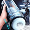 kf S63614f5a048f4287a5871fd95ff34d58u Automatic Thrust Sucking Male Masturbator Vaginal Suction Telescopic Vibrator Sex Toy for Men Masturbation Cup Blowjob