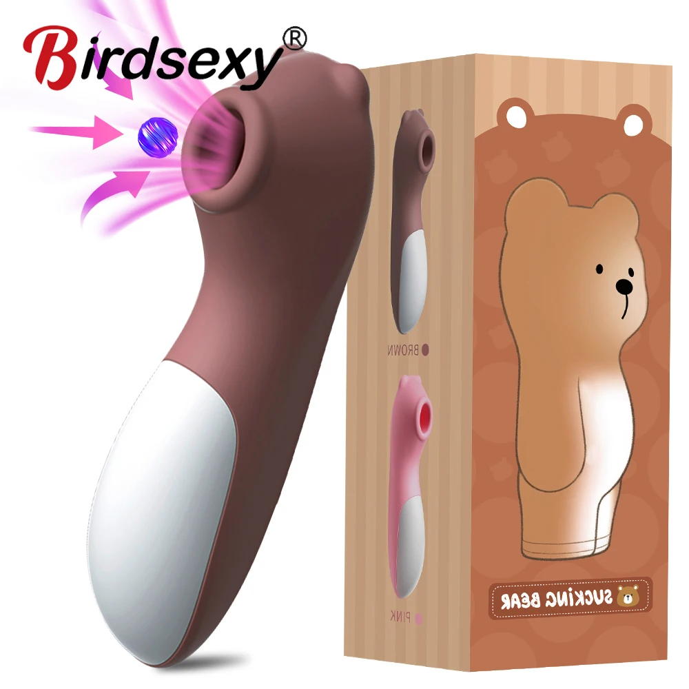 kf S6401884b1ab64ab89ae07422785774c4c Sucker Clitoris Powerful Sucking Vibrator Female Clit Nipple Oral Vacuum Stimulator Massager Sex Toys Adults Goods