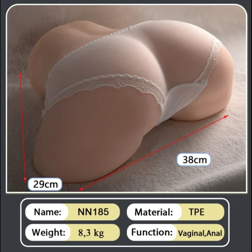 kf S664ab298842f4e0fba01944f663f9f3bM Sexy Torso Sex Doll with Big Breast for Men Masturbate Realistic Rubber Vagina Real Pussy Toy