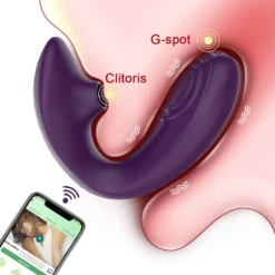 kf S672934cae5cb4797a54a34462a41bac1v Bluetooth Vibrator G Spot Clit Licking Virgina 17 Modes Oral Sex Tongue Dildo APP Controlled Vibrator