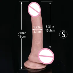 kf S6945b15318dd40a1be1e807989859e7fa Realistic Penis Soft Sexy Huge Dildo Female Masturbator Silicone Suction Cup Big Dick Dildos Adult Sex scaled
