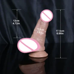 kf S6ca7be670a564bc38de0f81c014d36c1Q Skin Realistic Dildo Soft Silicone Sex Toys For Women Vaginal Massager Female Masturbator Stimulate Tool Adult scaled