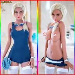 kf S6e7bef6f1a904c87a004f436ee5d4ebfN AJ 168cm Cheap Sex Toys Realistic Silicone Locking Butt Plug Adult Toys Sex Shop 3 Hole