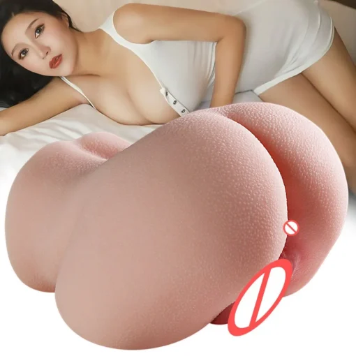 kf S6fa6de6882874087844f48ef97c10420W AJDOLL Lifesize Woman Big Butt 3D Sex Doll Artiflcial Vagina Double Channels Sex Toys For Men