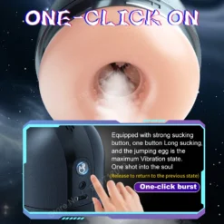 kf S77d49cf3461a4d30bececb81f40c21dcz APP Automatic Sucking Heated Male Masturbator Cup Blowjob Vagina Vibrator Sex Machine For Man Remote Control