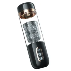 kf S77f9f1b5ea5f4895aae6282cf95c294fp Automatic Male Masturbator Cup Telescopic Rotation Vagina Sucking Blowjob Sex Machine For Men Pocket Suction Masturbation