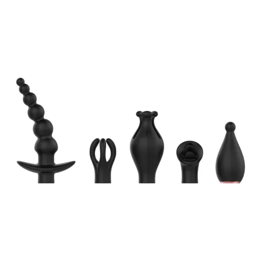 kf S780289f746674b00ad5d3466a58ccd4bR 5 in 1 Licking Tongue Vibrator Nipples Clitoris G Spot Stimulator Butt Plug Anal Massager Adult