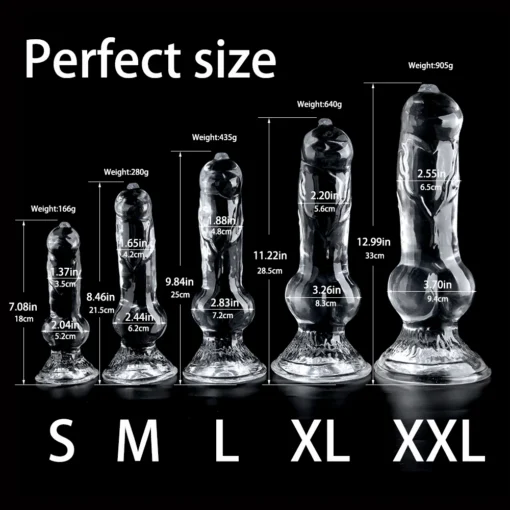 kf S79e8decd4e1c40fba40c9d04e3d6f8747 Soft Jelly Dildo Realistic Animal Penis With Suction Cup Big Dog Dick Anal Plug Adults Female