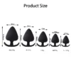 kf S7bf4bb4e02b749bcb36f1d542a390c8e6 5 Sizes Anal Plug Trainer Dildo Massage Prostate Stimulator For Men Women Butt Plugs Sex Toys